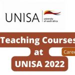 Teaching Courses Offered at Unisa 2022